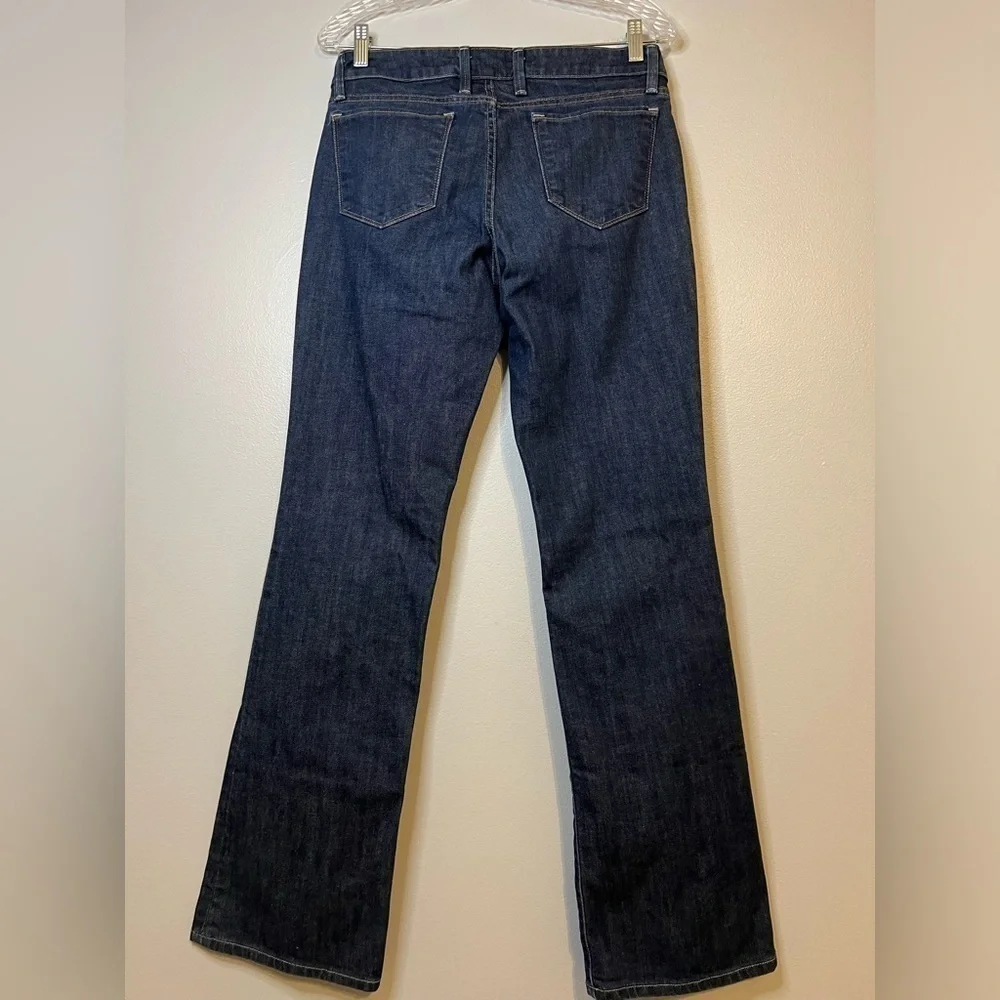 Y2K Banana Republic Urban Boot cut Womens Size 4 Blue Jean Low Rise Dark Wash